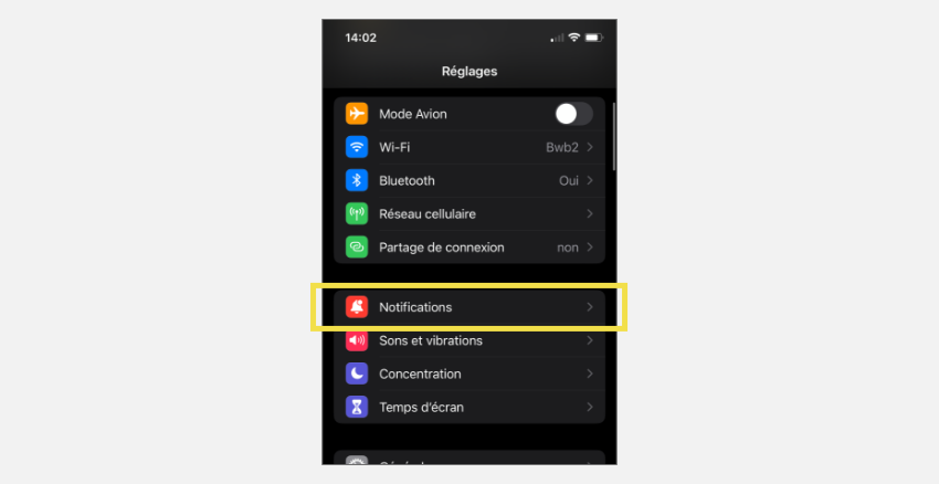 Ouvrez votre application Fitbit sur votre appareil mobile et accédez à votre compte.